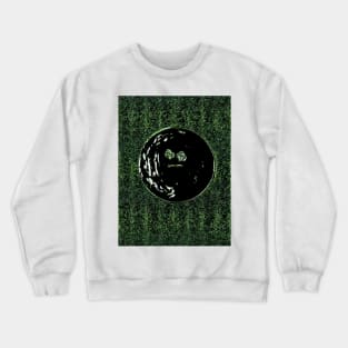 Dark Parsley Face Crewneck Sweatshirt